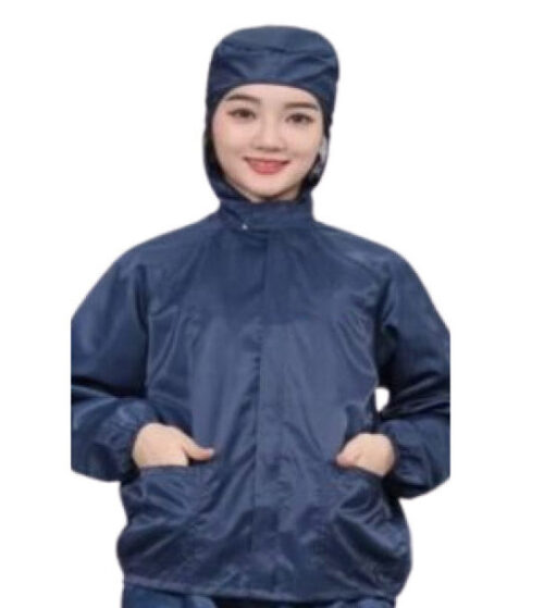 Bizone ESD jacket and pants set for cleanroom operators in Malaysia