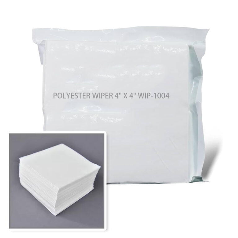 Cleanroom polyester wiper cloth manufactured by Bizone