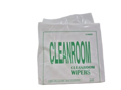 polycellulose cleanroom wiper 9x9