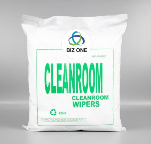 polyester cleanroom wiper 9x9