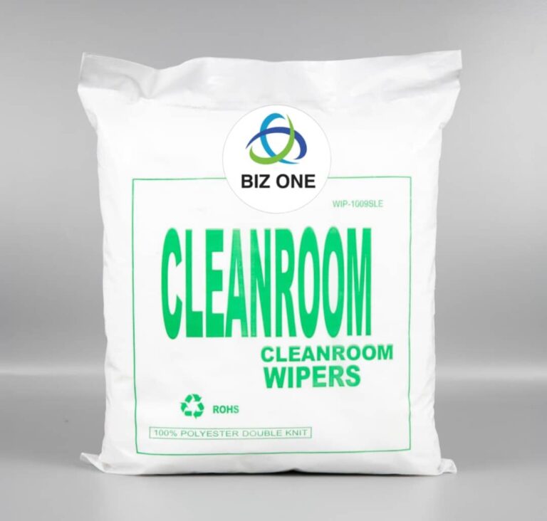 polyester cleanroom wiper 9x9