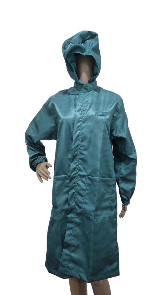 Esd Cleanroom Smock with hood