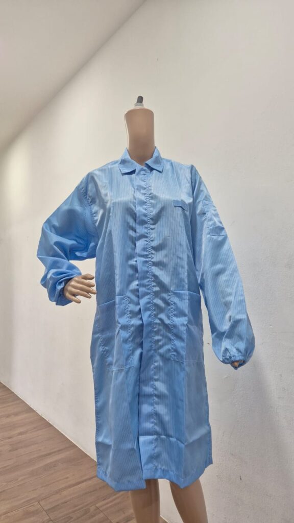 Esd Smock Sky Blue