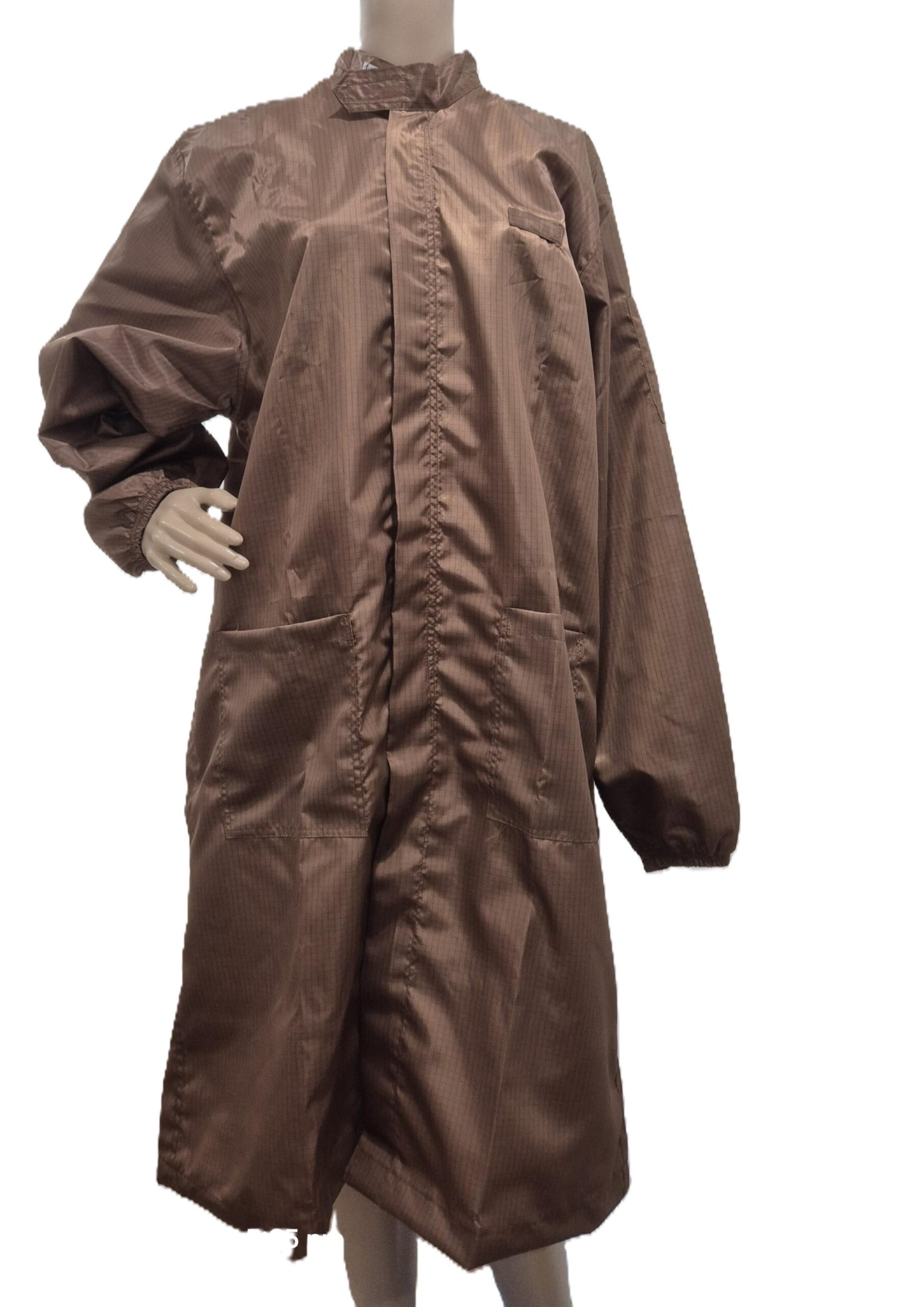 esd-smock-brown-cleanroom-penang